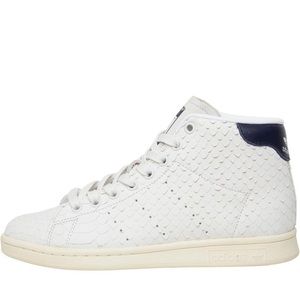 Adidas Stan Smith Snake Skin High Top Sneakers - 5.5W